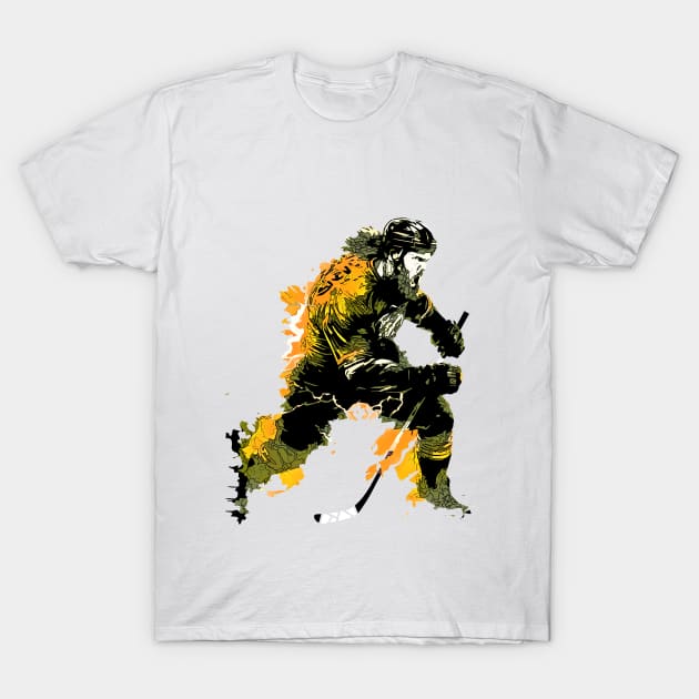 Ice Hockey sports T-Shirt by denissmartin2020